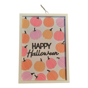 Festive Halloween Pumpkin Wall Decor